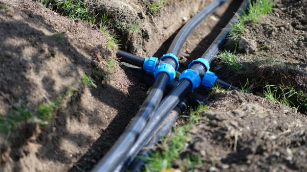 Underground Water Line Installation in Nashua