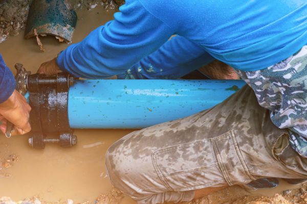 Underground Water Line Repair in Nashua