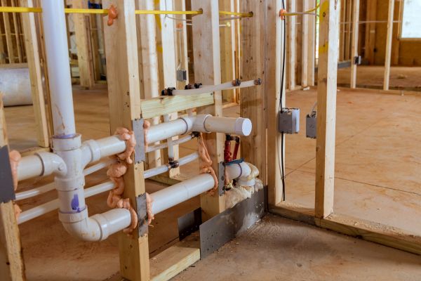 Rough Plumbing Installation in Nashua