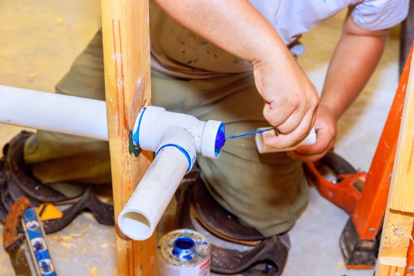 PVC Pipe Placement in Nashua