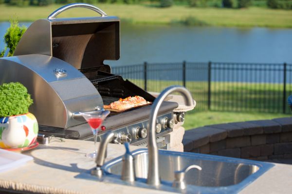 Outdoor Kitchen Plumbing in Nashua
