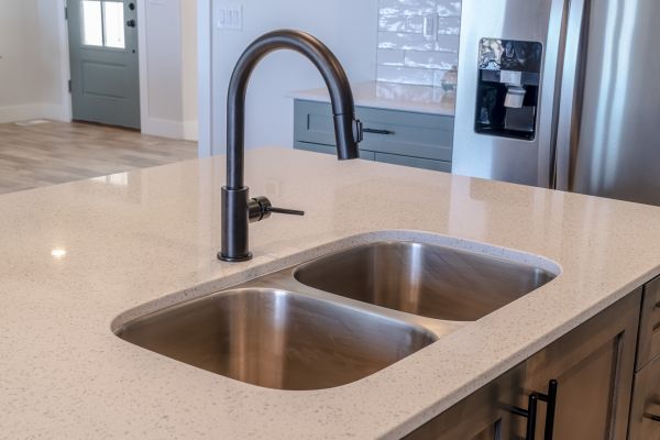 Double Basin Sink Installation in Nashua