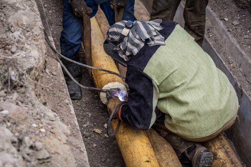 Commercial Pipe Repair detail