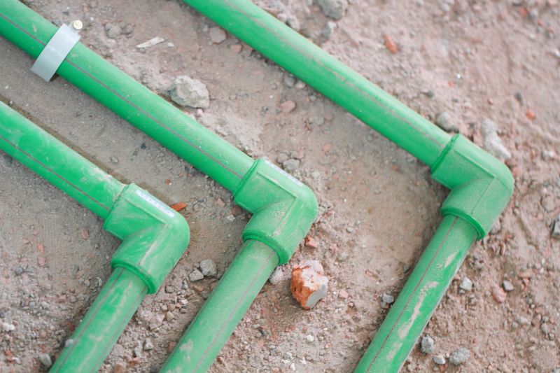 Pvc Pipe Placement